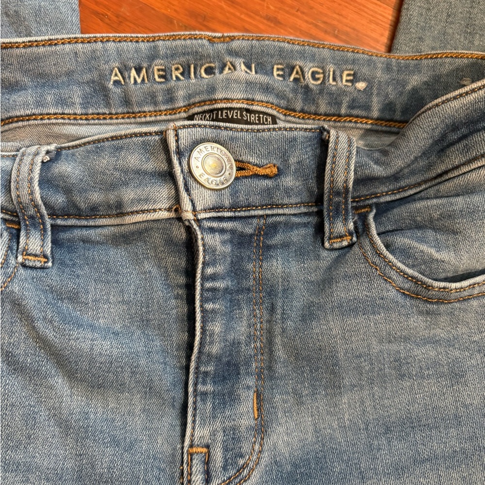 American Eagle Women’s Light Blue NE(X)T LEVEL STRETCH Jegging Size US 4 Regular